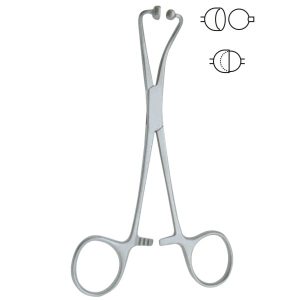 Backhaus Towel Forceps 2A01